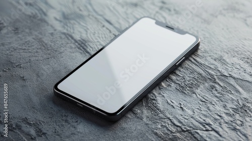 Smartphone mock up illustration generated by ai