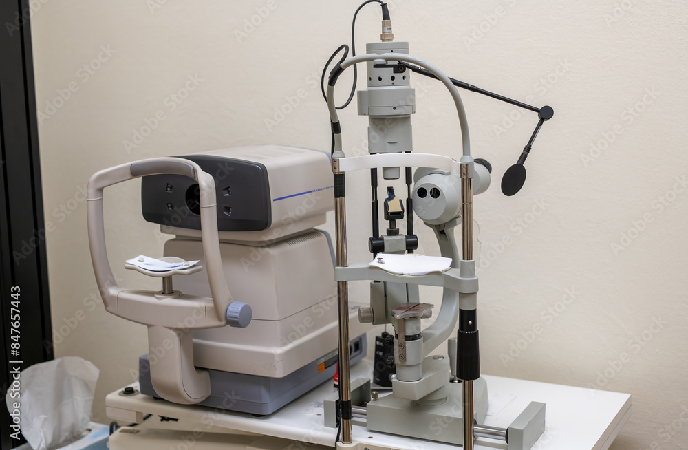 Precision instruments of an ophthalmologist Precision instruments of an ophthalmologist