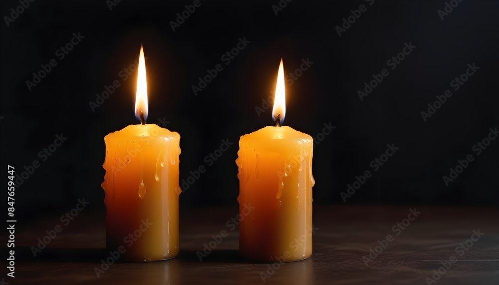 yellow candle flame isolated light glowing, banner poster header design yellow candle flame isolated light glowing, banner poster header design