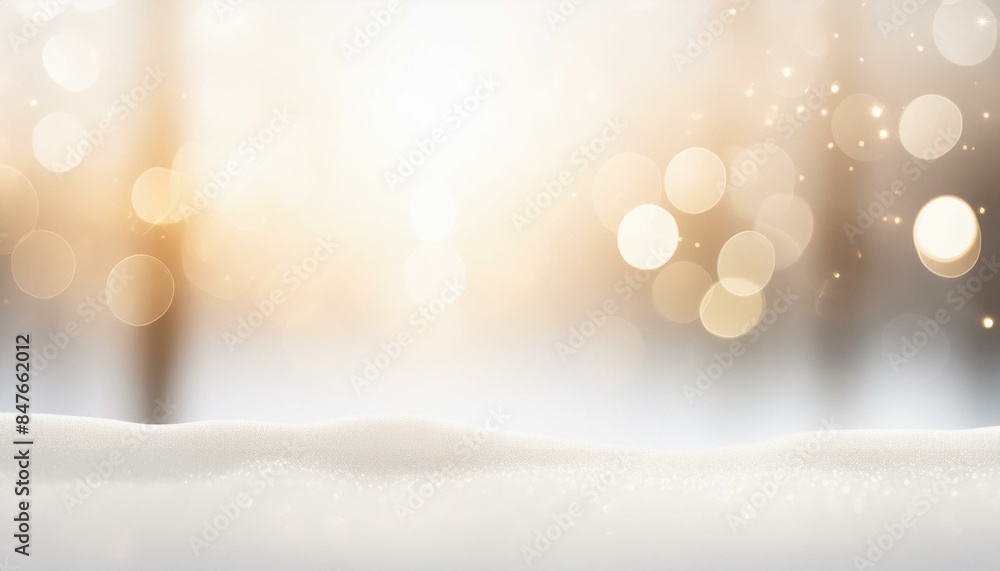Radiant Glimmers: Abstract Bokeh Background Radiant Glimmers: Abstract Bokeh Background