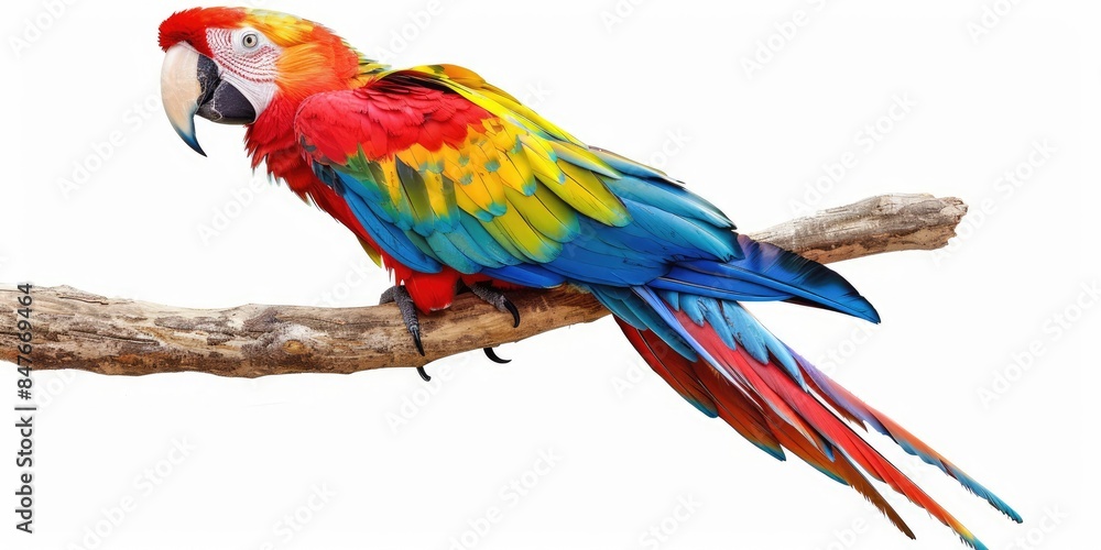 Obraz premium Exotic Parrot Artwork