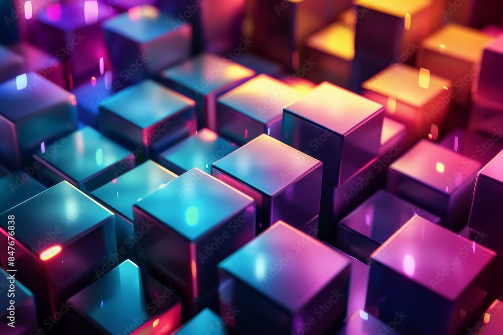 A vibrant digital illustration of an abstract background A vibrant digital illustration of an abstract background