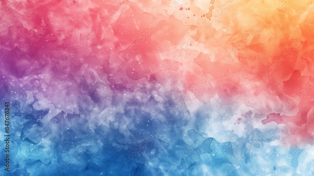 Obraz premium Watercolor brush background illustration generated by ai