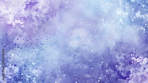 Watercolor brush purple background illustration generated by ai