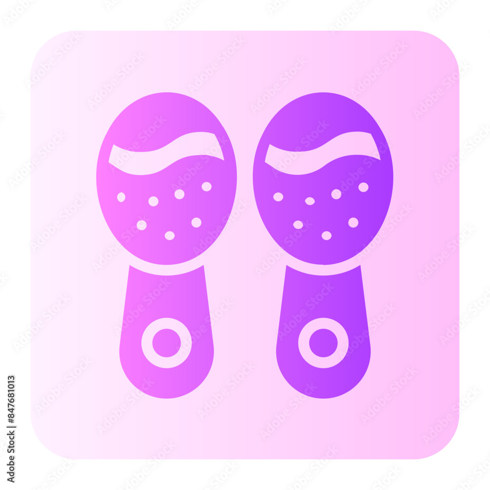 maracas gradient icon maracas gradient icon