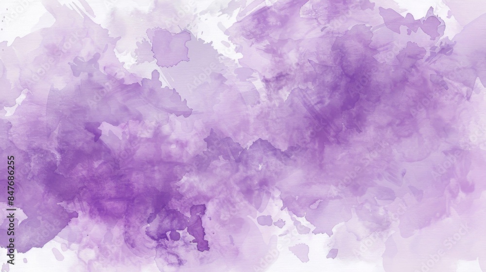 Watercolor brush purple background illustration generated by ai Watercolor brush purple background illustration generated by ai