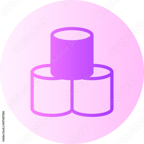 knock gradient icon