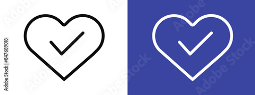 Healthy Heart Icon Ideal for Wellness and Medical Themes