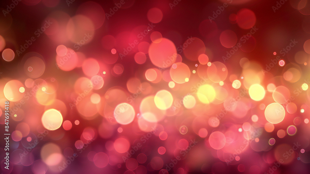 abstract red background with bokeh abstract red background with bokeh