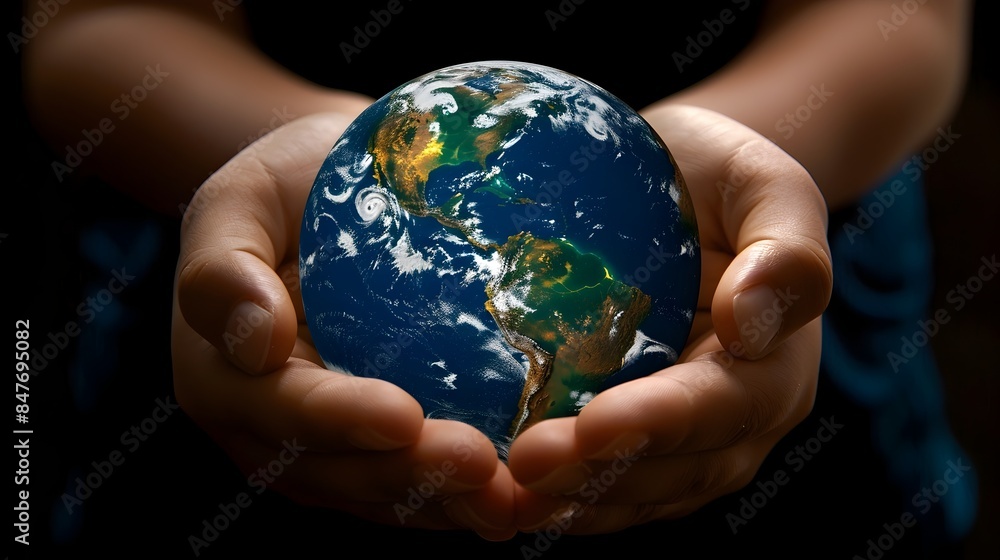 Caring Hands Embracing the Vibrant Blue Planet A Symbolic Representation of Environmental Responsibility and Sustainable Stewardship Caring Hands Embracing the Vibrant Blue Planet A Symbolic Representation of Environmental Responsibility and Sustainable Stewardship