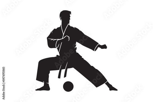 Vector aikido dojo.
