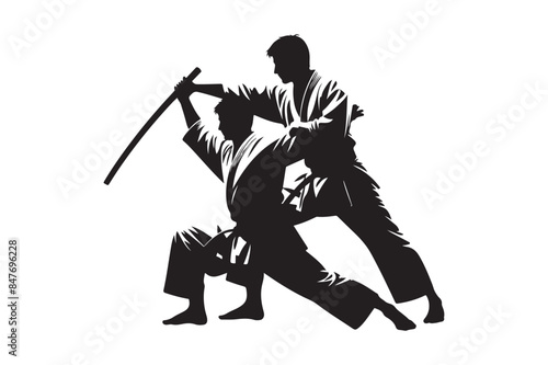 Vector aikido techniques.