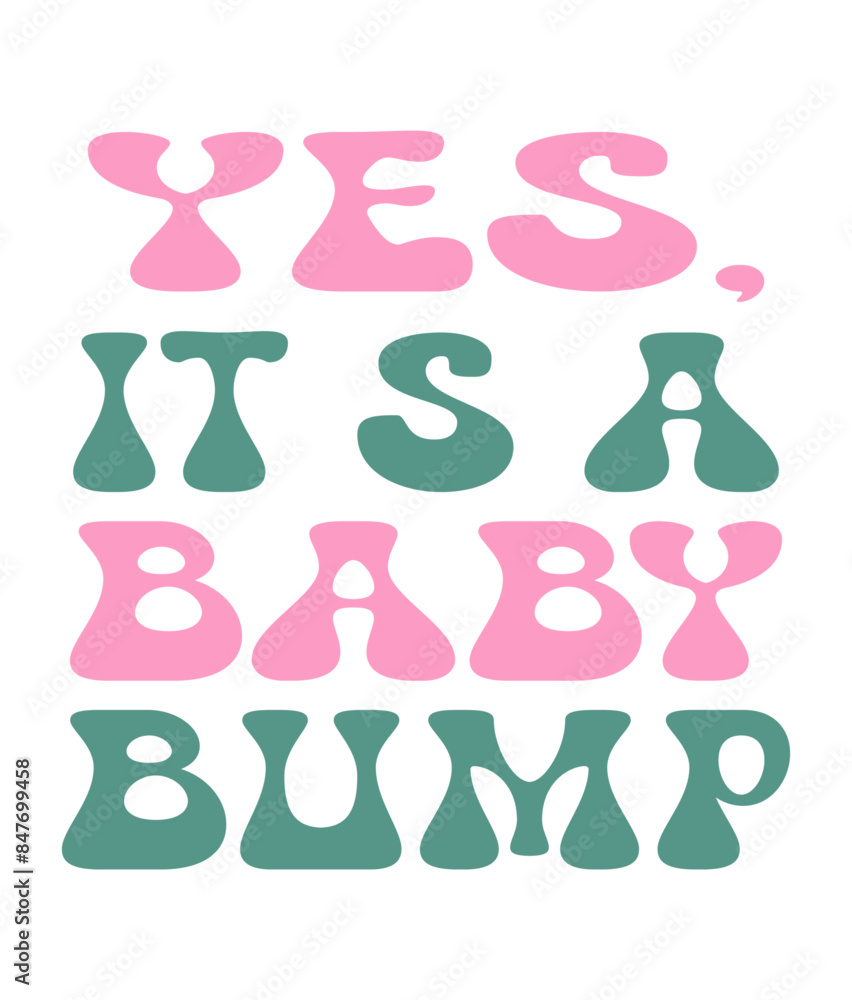 Retro, Pregnancy Craft Design. T-shirt Design. Illustration Retro, Pregnancy Craft Design. T-shirt Design. Illustration