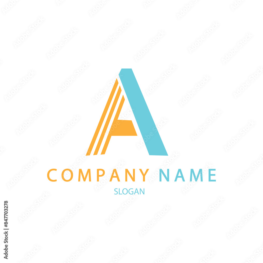 Letter A logo icon design template elements Letter A logo icon design template elements