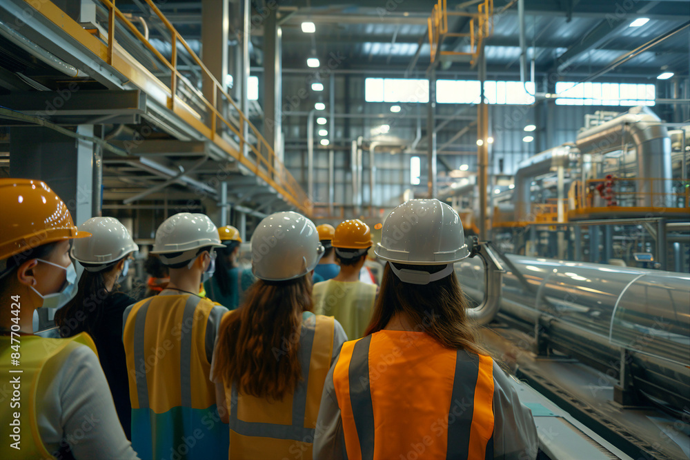 Local service workers cleaning reusing trash garbage saving planet from pollution recycling plant fabric Generative AI Local service workers cleaning reusing trash garbage saving planet from pollution recycling plant fabric Generative AI
