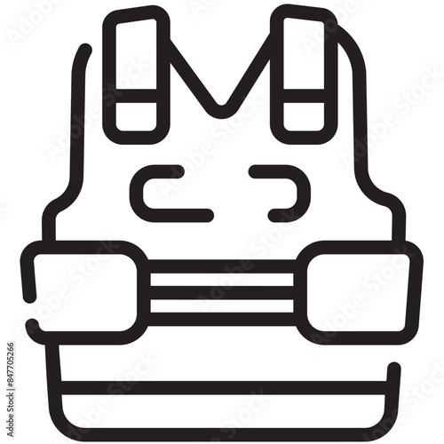 Bulletproof Vest Icon