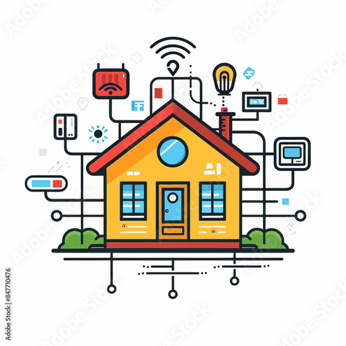 house in the city
