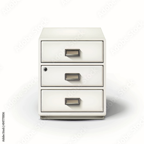 cabinet isolated