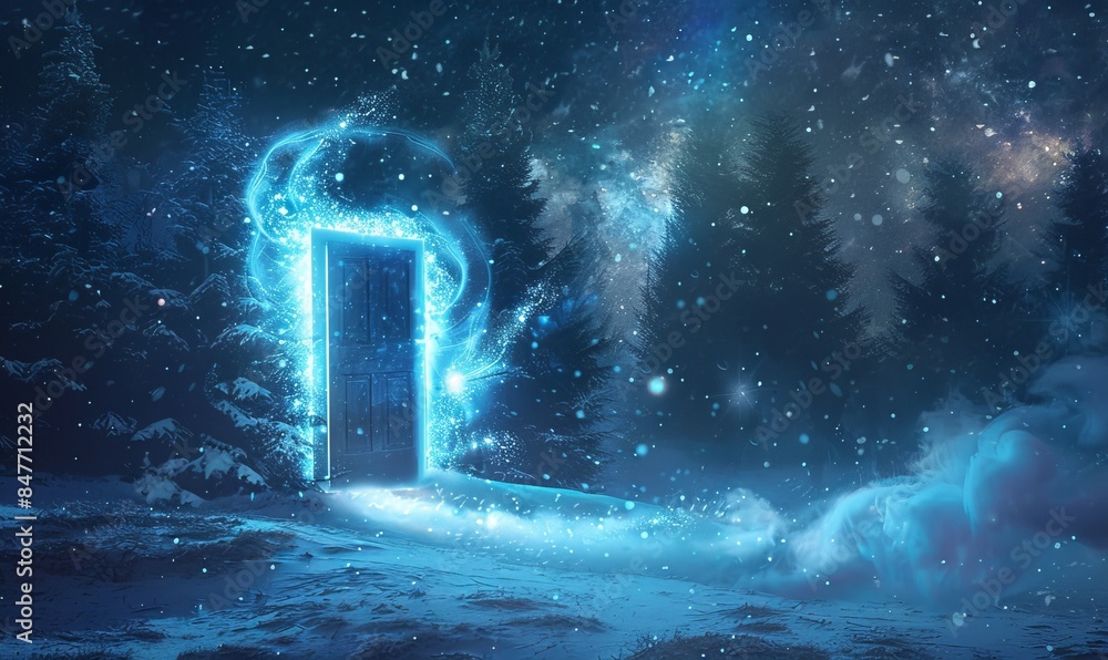 An old wooden door with an abstract light. An abstract dark environment. A night view with smoke and smog. A forest of trees. An abstract dark background. An old wooden door with an abstract light. An abstract dark environment. A night view with smoke and smog. A forest of trees. An abstract dark background.