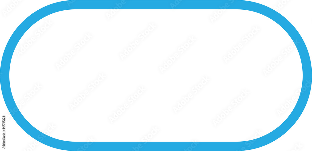 Blue frame for any text with a clip Blue frame for any text with a clip