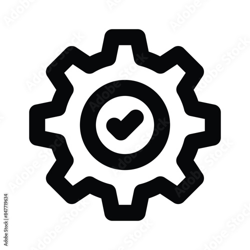 Check this amazing icon of settings vector design