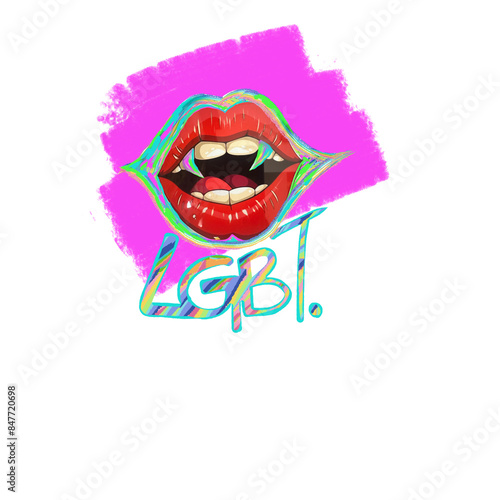 LGBT lips
