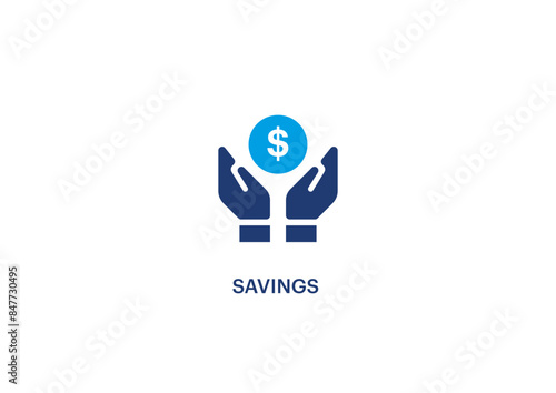 saving icon in vector eps 10.