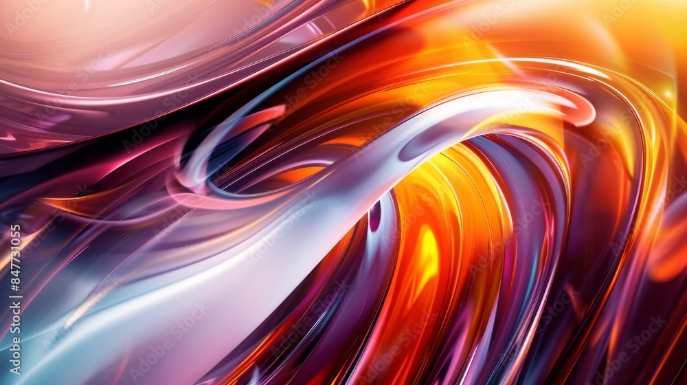 abstract swirls in orange, pink, and blue, creating a dynamic and fluid color gradient design abstract swirls in orange, pink, and blue, creating a dynamic and fluid color gradient design