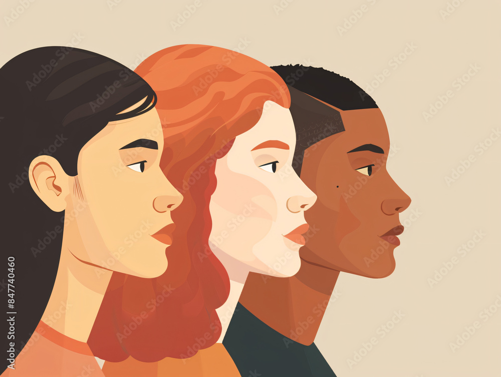 Animated Faces of Diverse People Animated Faces of Diverse People