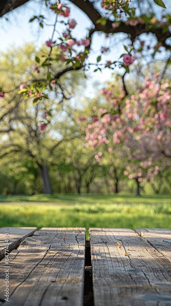 Spring Awakening on a Lush Green Table Spring Awakening on a Lush Green Table