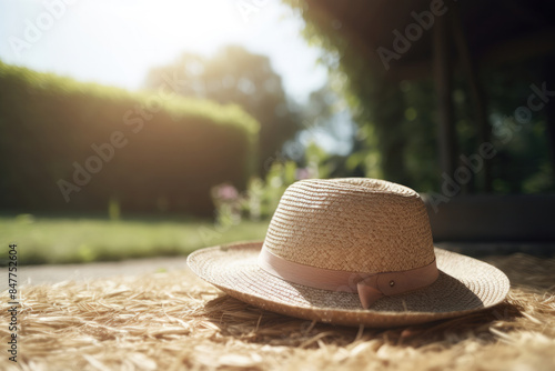 麦, 麦わら帽子, 帽子, 夏, 日除, 傘, Barley, Straw hat, Summer, Sunshade, Umbrella photo