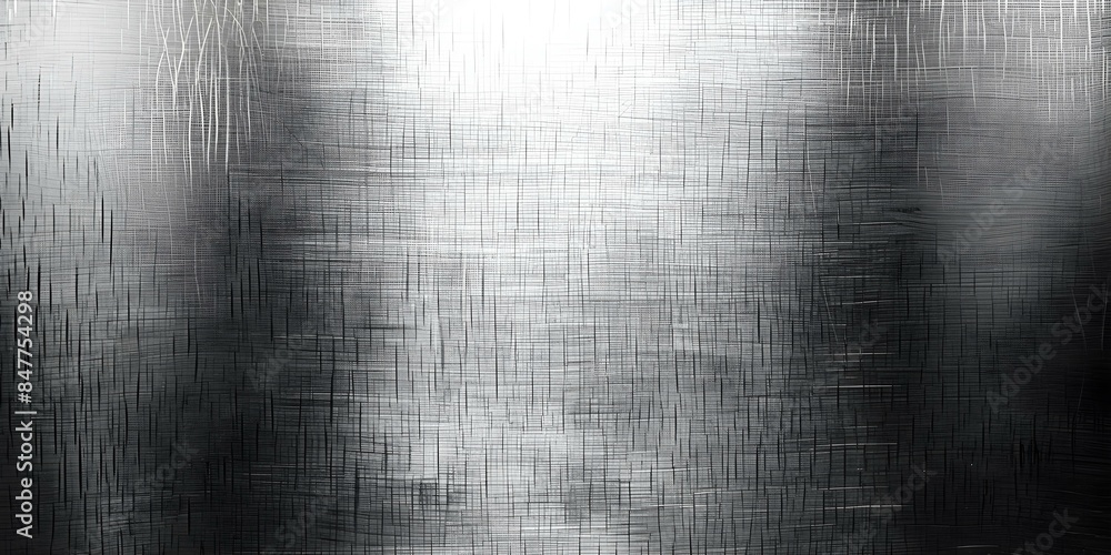 Seamless brushed metal background with an industrial silver finish ...