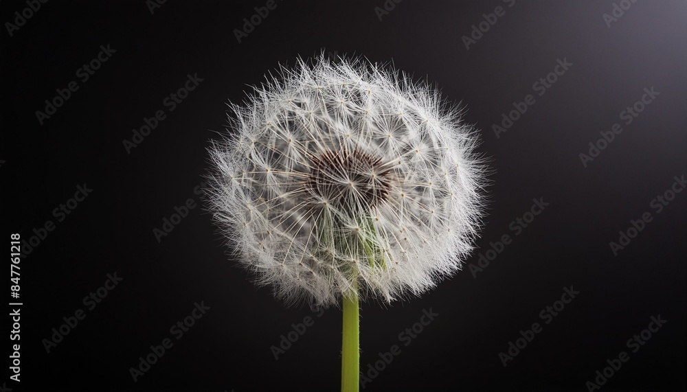 Dandelions on a black background
Dandelions on a black background