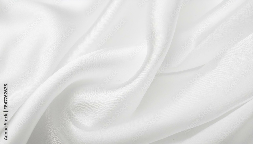 Obraz premium white satin background