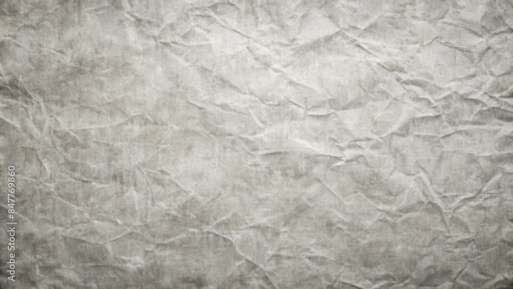 the crinkled gray paper highlights its intricate folds and textured surface. The monochromatic tone and detailed wrinkles give the paper a raw and organic look suitable for creative backgrounds the crinkled gray paper highlights its intricate folds and textured surface. The monochromatic tone and detailed wrinkles give the paper a raw and organic look suitable for creative backgrounds