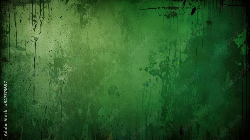 Fototapeta premium Eco-Friendly Recycled Material Look in Forest Hue