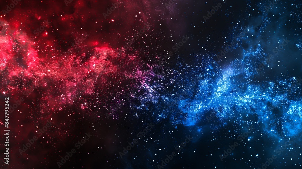 Fototapeta premium Patriotic Sparkle Glitter Fusion