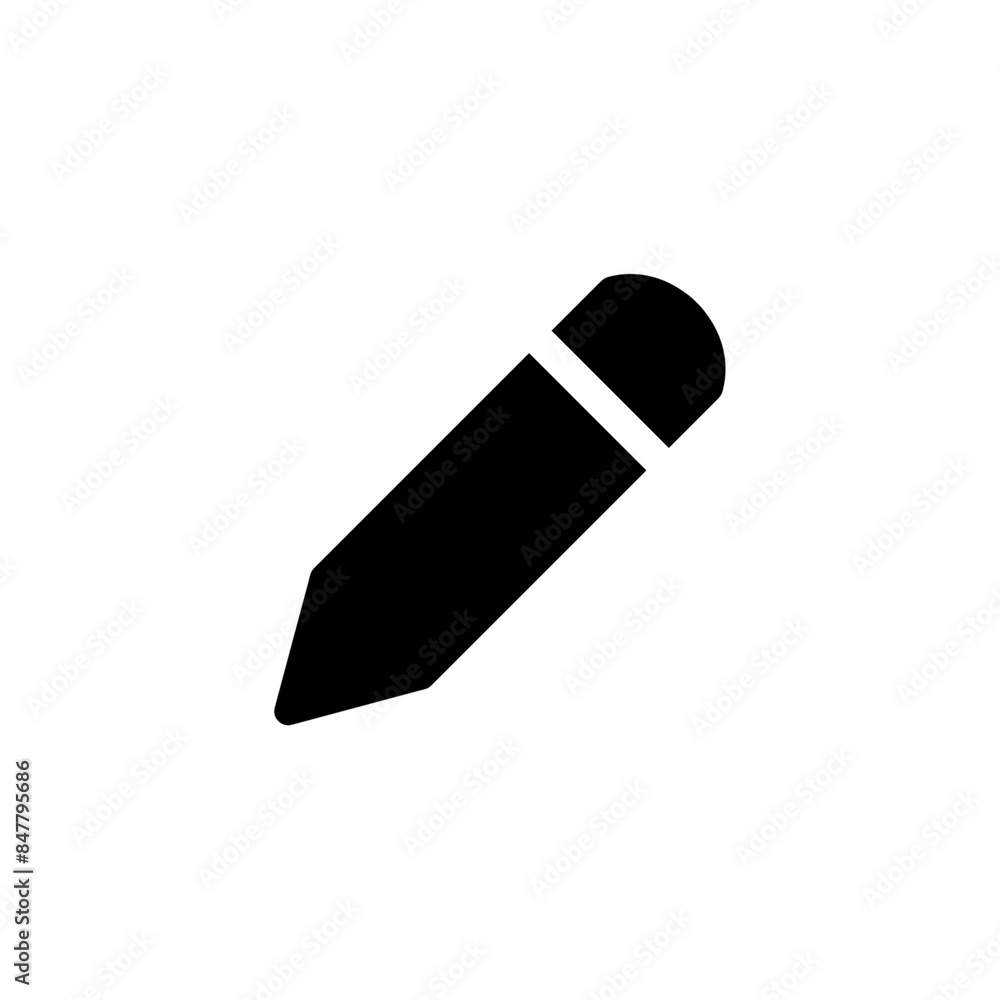 Pen icon with simple and modern design Pen icon with simple and modern design