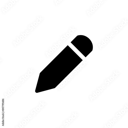 Pen icon with simple and modern design 