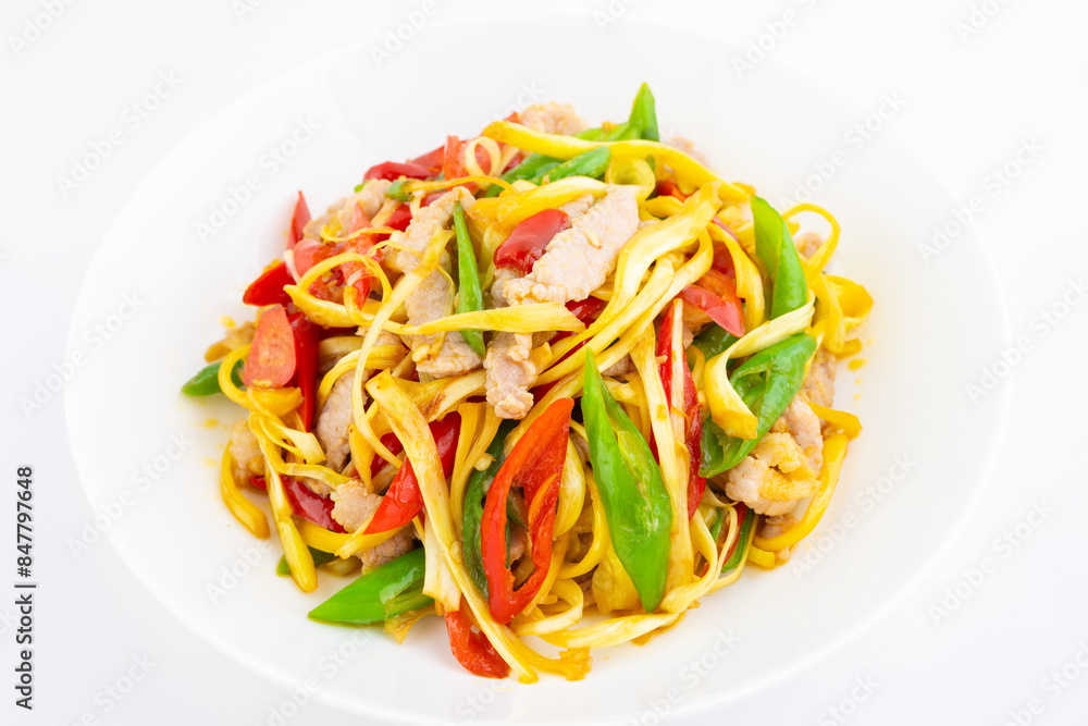 Summer fruit recipe: fried jackfruit with meat Summer fruit recipe: fried jackfruit with meat