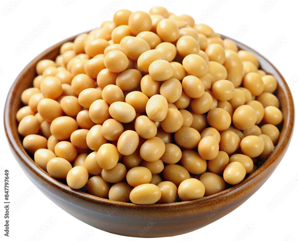 illustration of fermented soybeans, generative ai illustration of fermented soybeans, generative ai