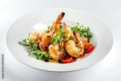 Majestic Grilled Cajun Shrimp with French Bread Halo