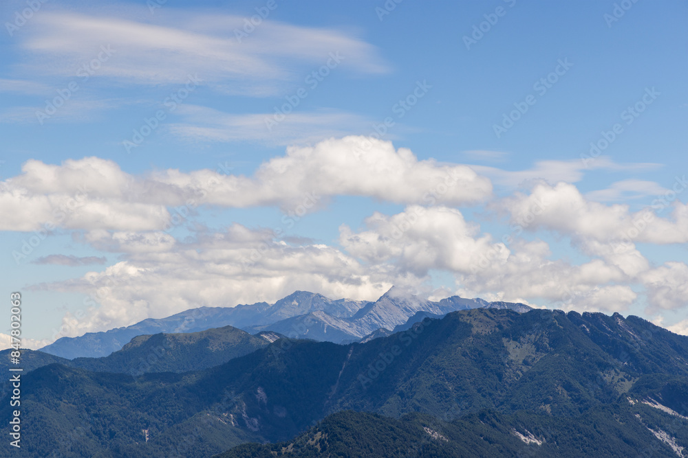 Beautiful hiking trail in Hehuanshan of Taroko National Park at Taiwan Beautiful hiking trail in Hehuanshan of Taroko National Park at Taiwan