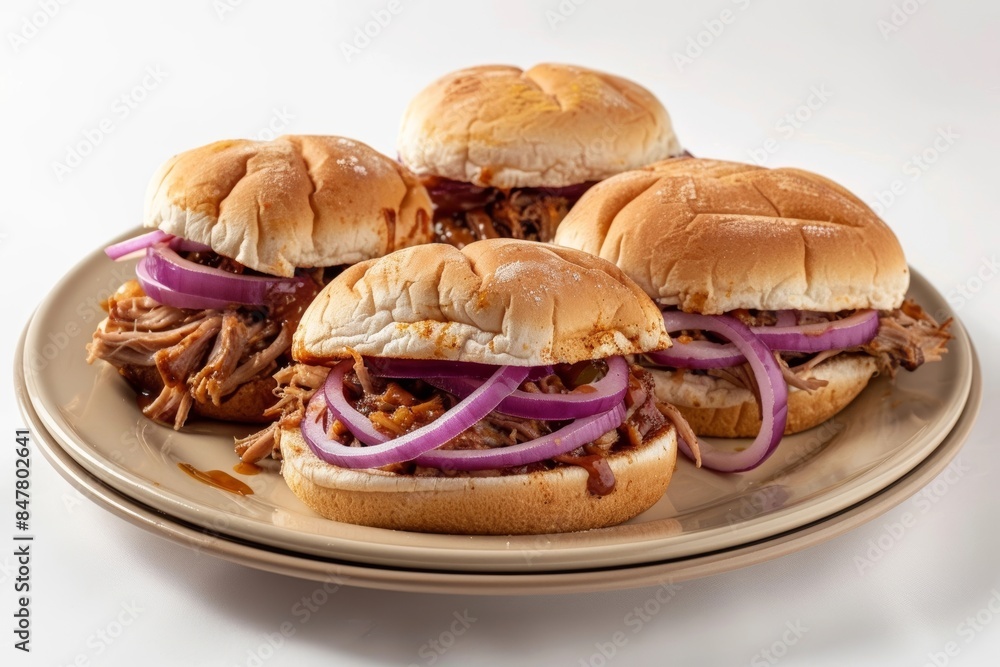 Flavorful Pulled Pork Sandwiches with Brown Sugar Flavorful Pulled Pork Sandwiches with Brown Sugar