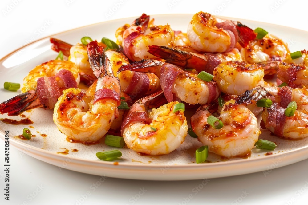 Scrumptious Bacon-Wrapped Chili Shrimp with a Spicy Twist Scrumptious Bacon-Wrapped Chili Shrimp with a Spicy Twist