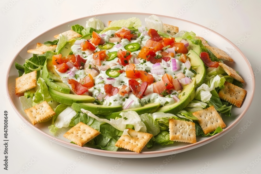 Flavorful BLAT Dip with Lime, Cilantro, and Jalapeno Pepper Flavorful BLAT Dip with Lime, Cilantro, and Jalapeno Pepper