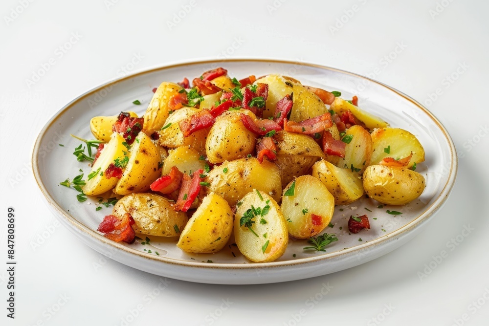 Irresistible Bacon and Pancetta Potatoes with Crispy Golden Brown Potatoes Irresistible Bacon and Pancetta Potatoes with Crispy Golden Brown Potatoes