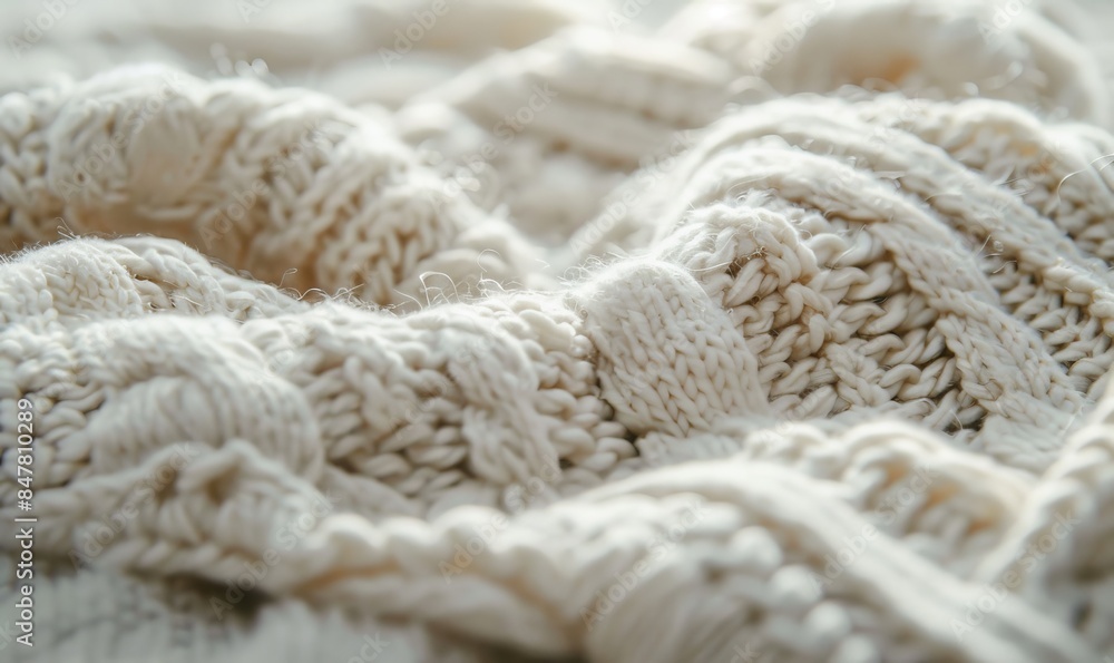 ivory knit sweater texture close-up ivory knit sweater texture close-up