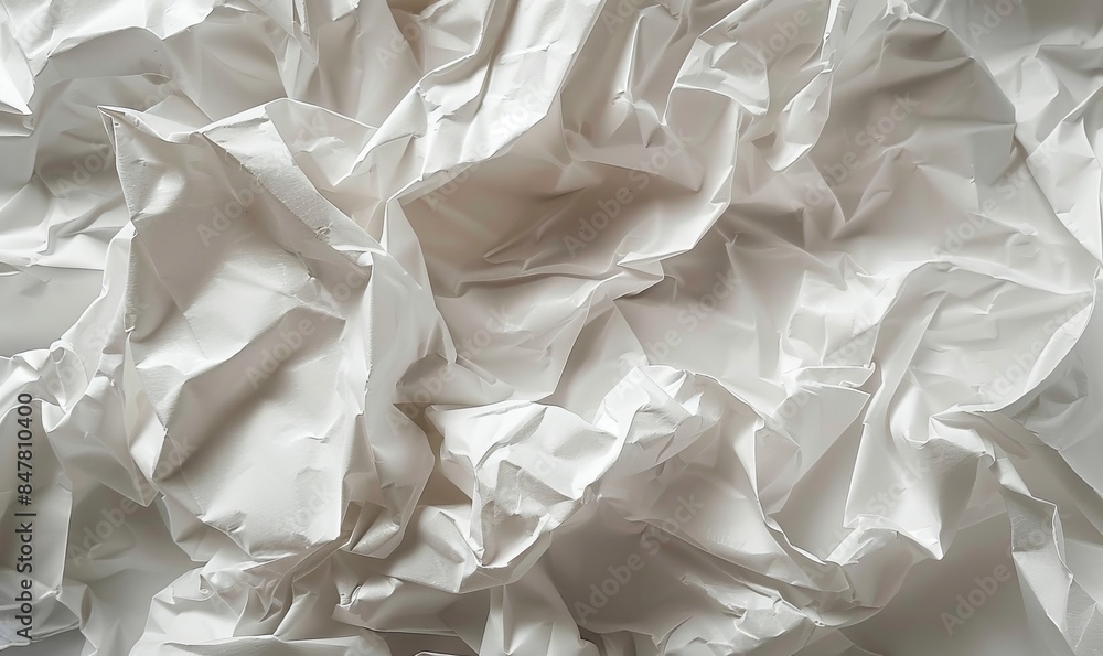 abstract background of crumpled white paper abstract background of crumpled white paper