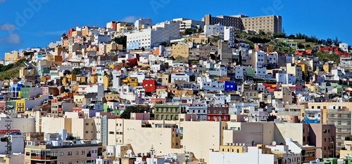 houses colors gran canaria island spain vacation getaway tourism HOUSE colon